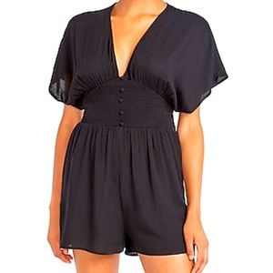 NWT Smocked Waist Romper